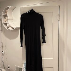 BUMPSUIT MONICA LONG SLEEVE TURTLENECK MATERNITY DRESS